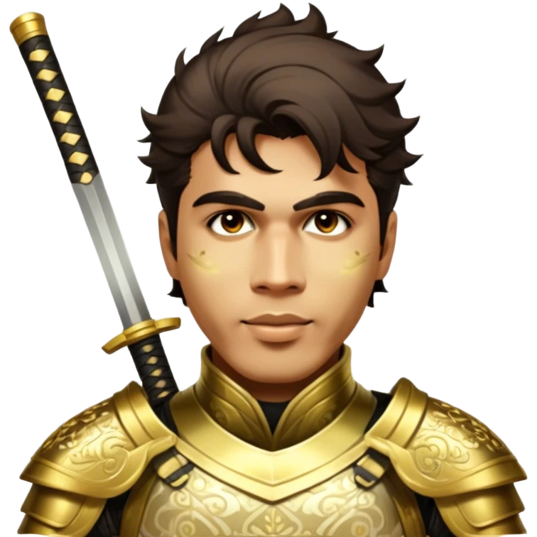 Golden Samurai emoji
