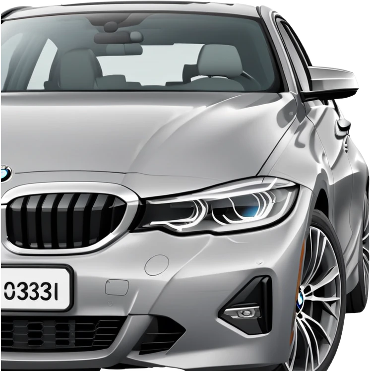 2020 gray bmw 330i emoji