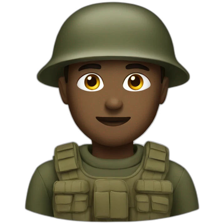 Soldier emoji