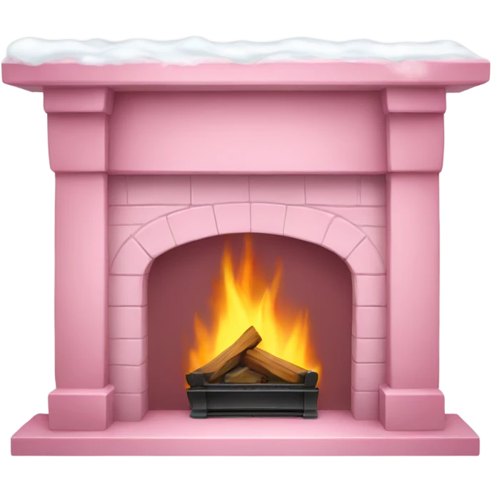 Winter Pink FirePlace emoji