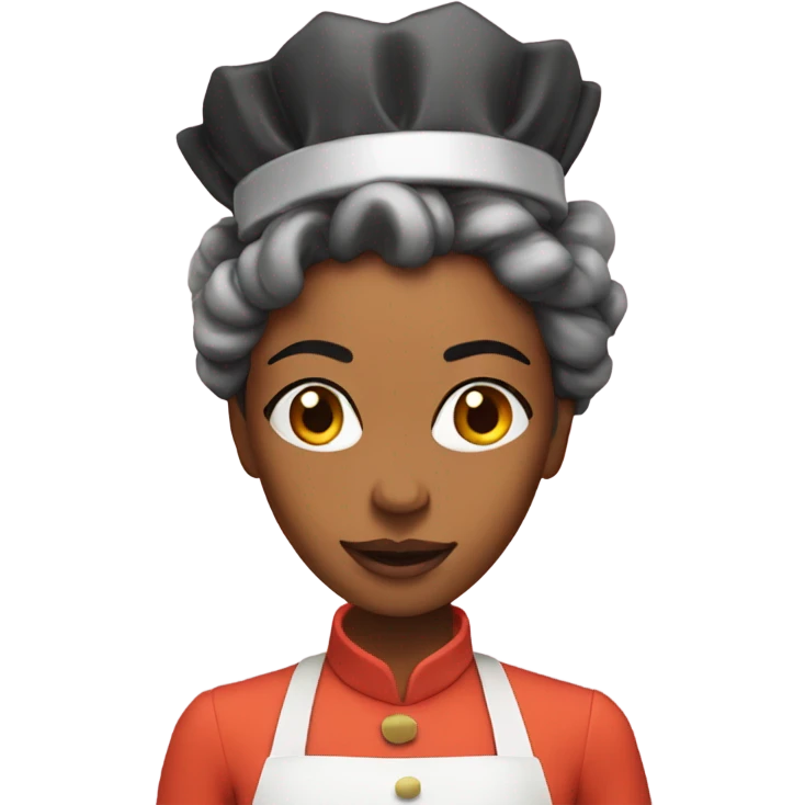 A queen that is cooking emoji