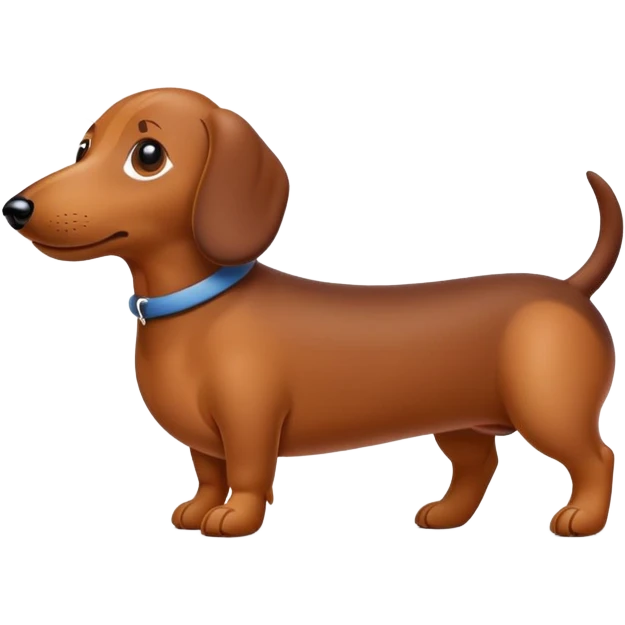 Sausage dog emoji