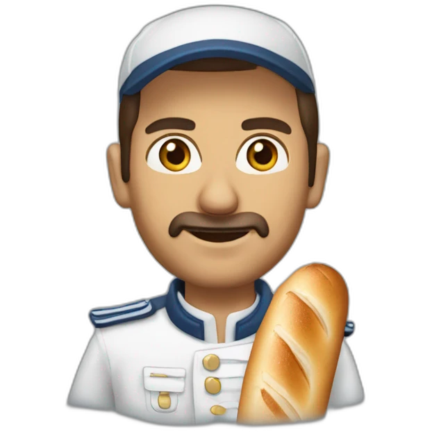 Jean castex baguette emoji