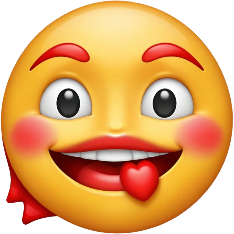 Kiss emoji agree emoji