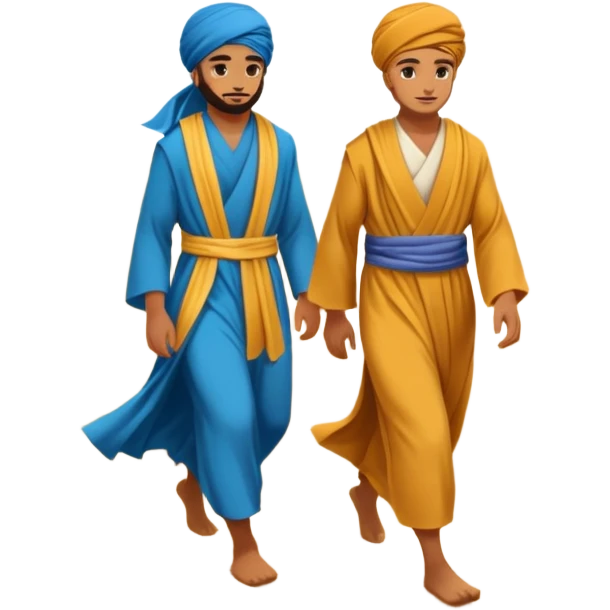 Desert Nomad Travelers emoji