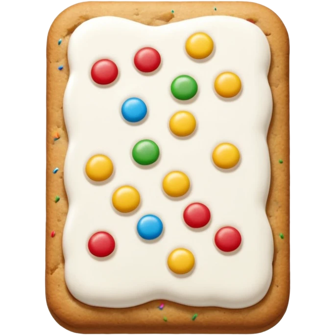rectangular cookie emoji
