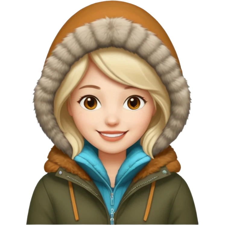 woman in winter outfit emoji