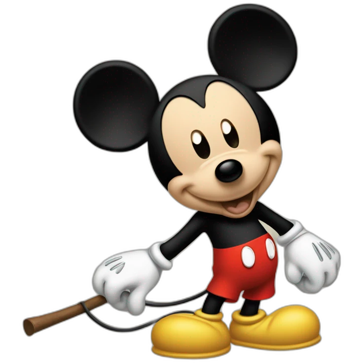 mickey mouse-comunista-hoz y martillo emoji