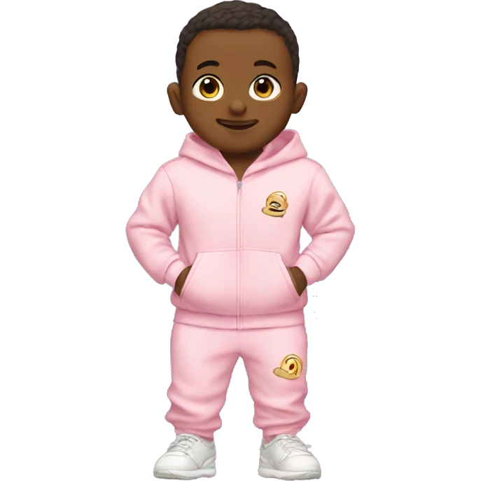 Baby pink tracksuit emoji