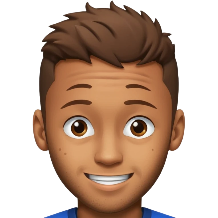 Neymar winking emoji