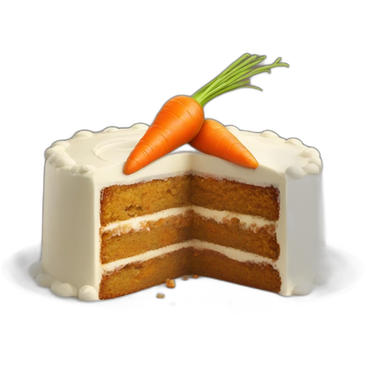 classic carrot cake-no filling emoji