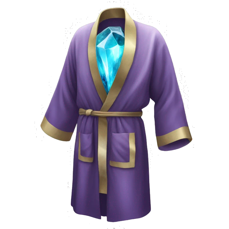 crystal geode robe emoji