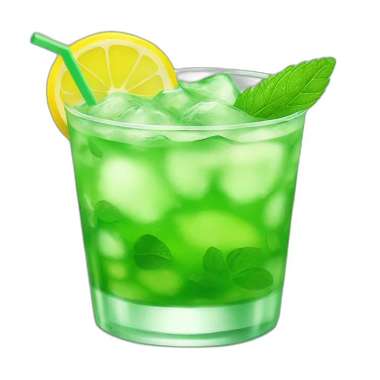 Amine mojito emoji
