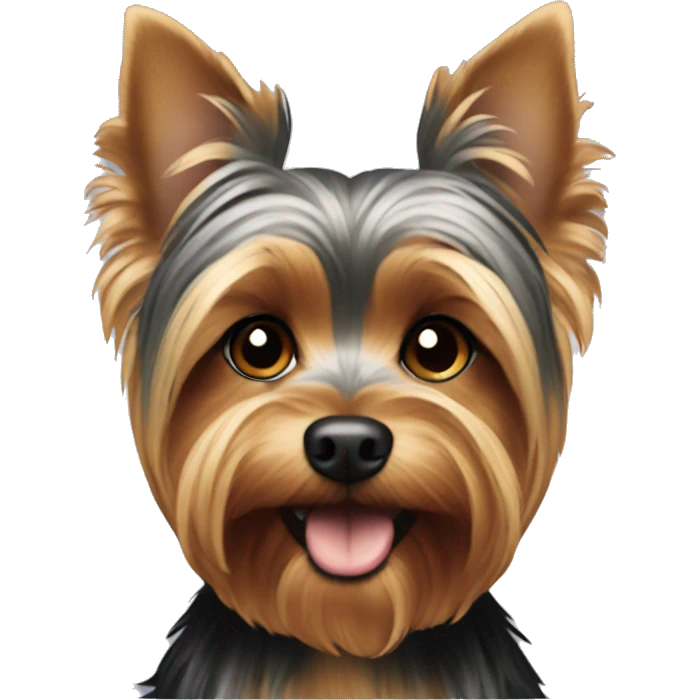 Yorkie dog emoji