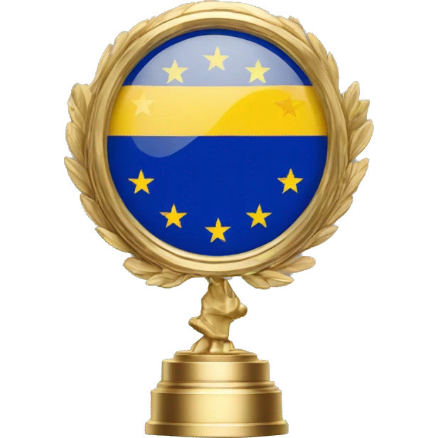 european-union-flag on trophee circle emoji