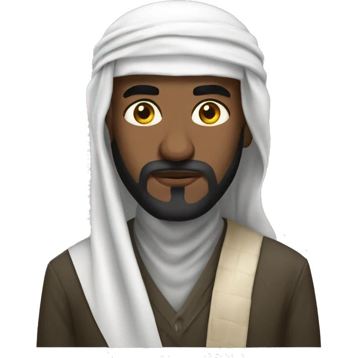 Saudi Shemagh emoji