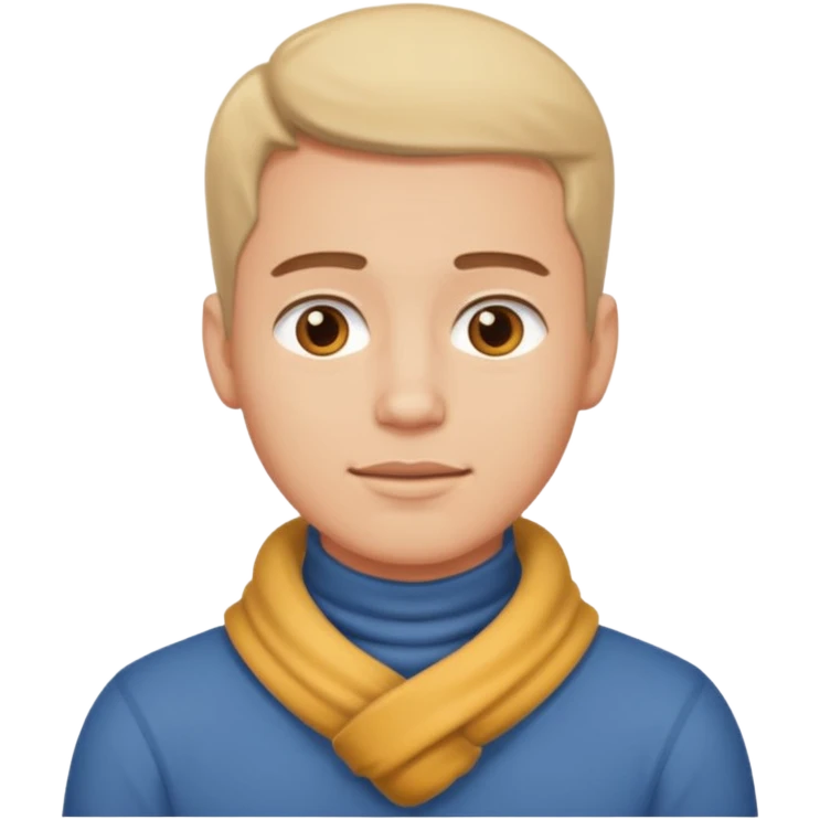 Guy with hands around neck emoji