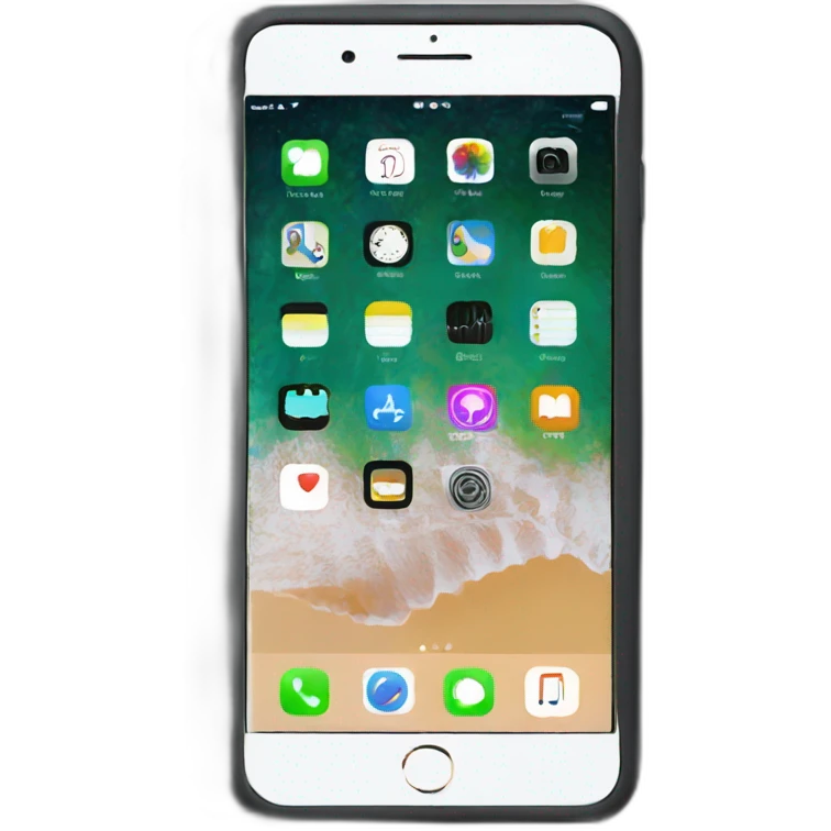 iphone 8 plus black emoji