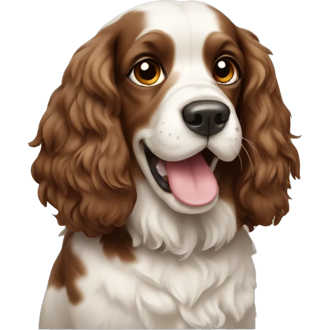 spaniel cooker dog emoji