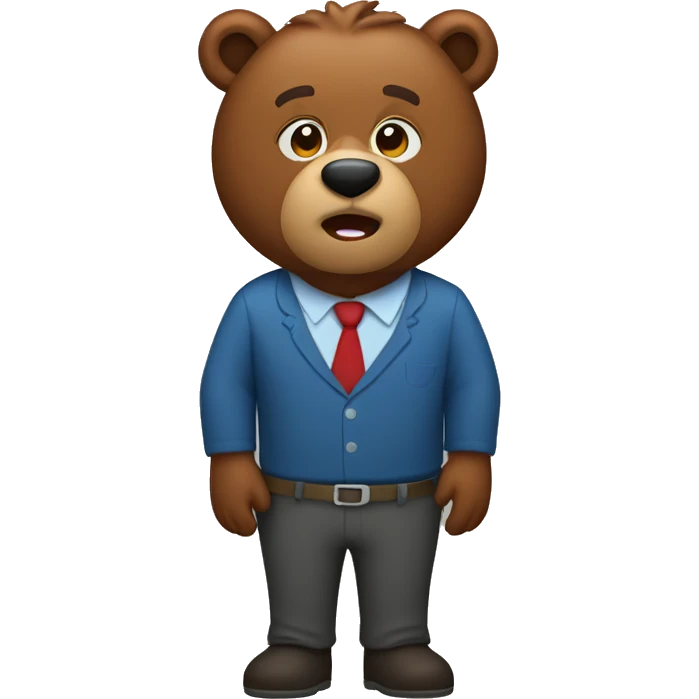 Grizzly Bear teacher emoji