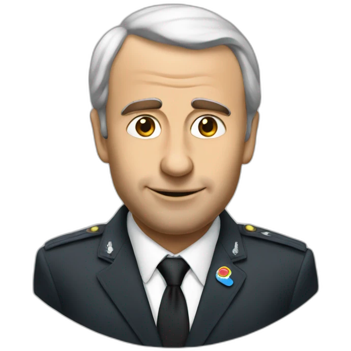 Un caca sur macron emoji