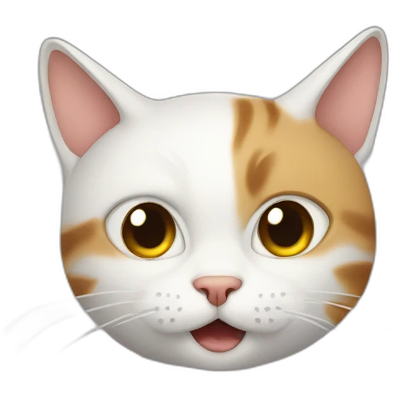 Cat-blowing head emoji