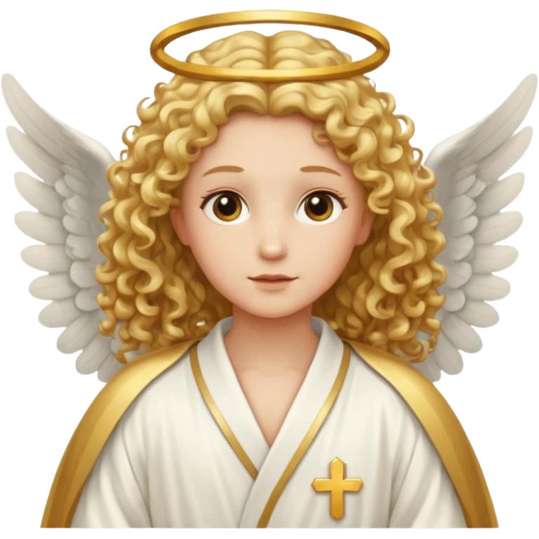 Angel with golden curls




























 emoji
