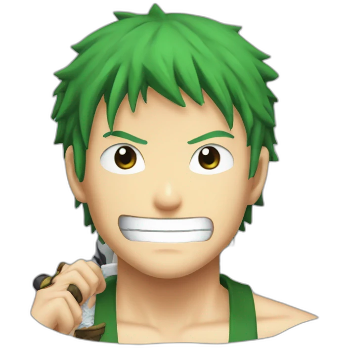 Zoro one piece sabre emoji