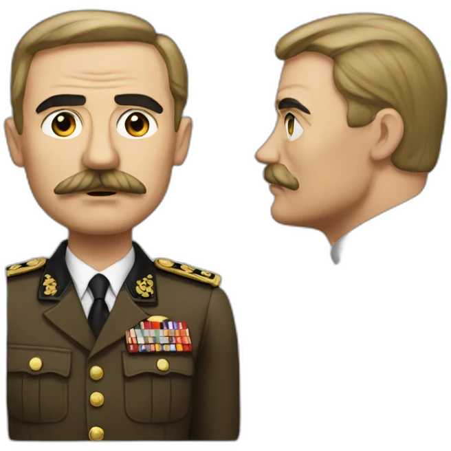 Adolf dictator emoji