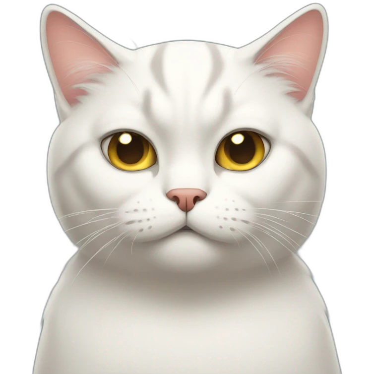not amused cat emoji