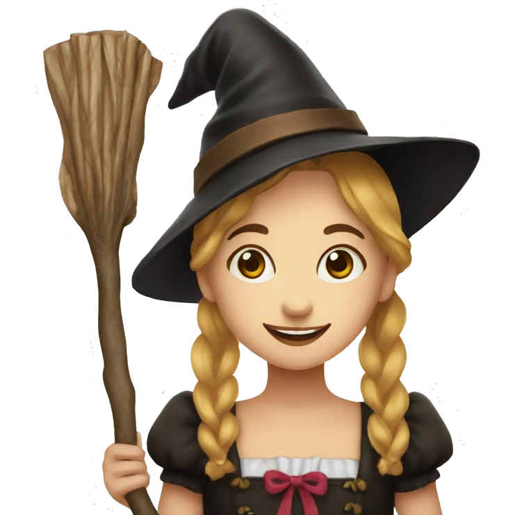 hansel and gretel witch emoji