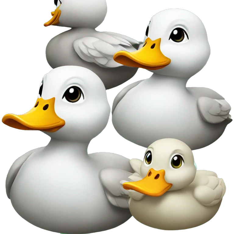 4 ducks emoji