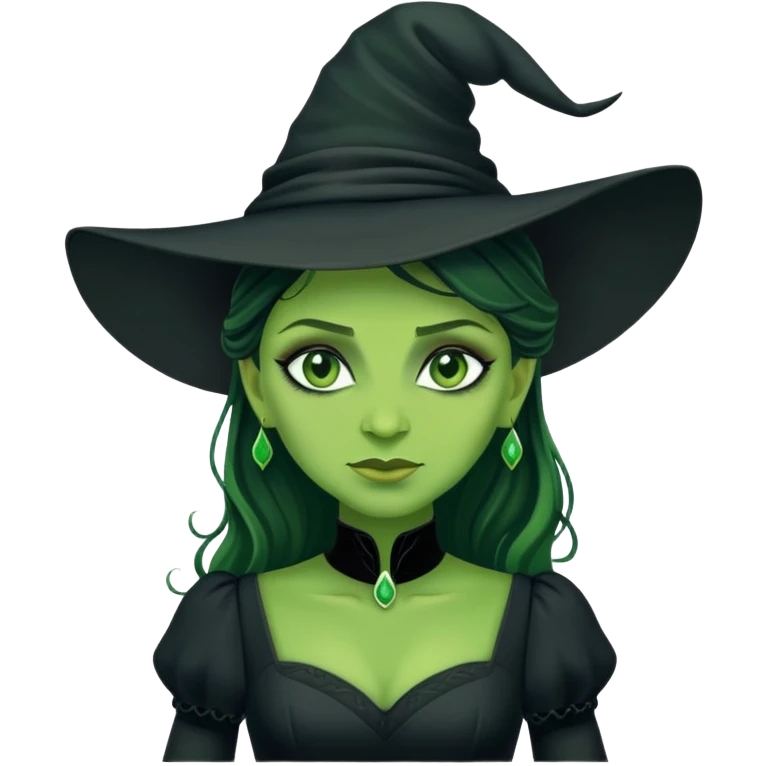 elphaba wicked  emoji