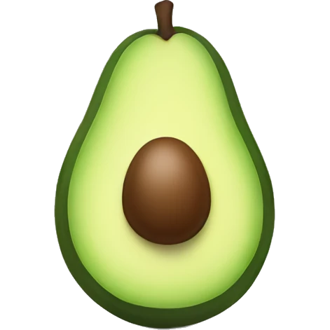 cute-avocado emoji