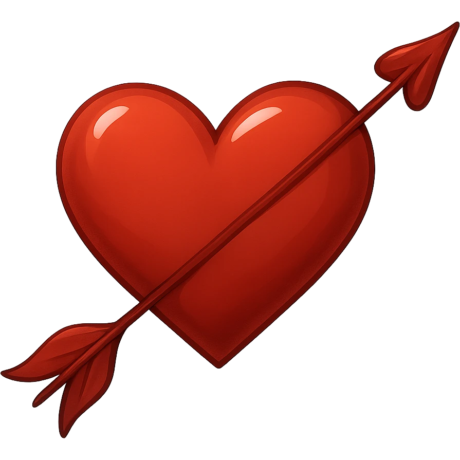 object symbolizing romance, no background emoji