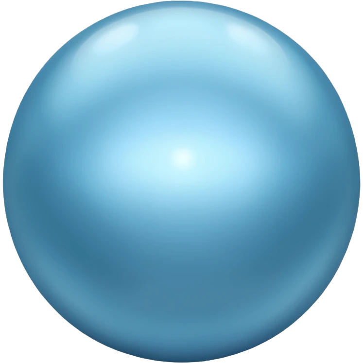 ai agent light blue metalic emoji