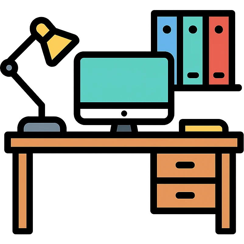organizing workspace office emoji