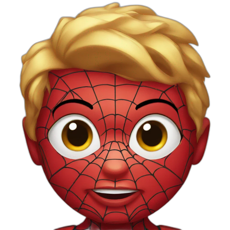 baby spiderman emoji