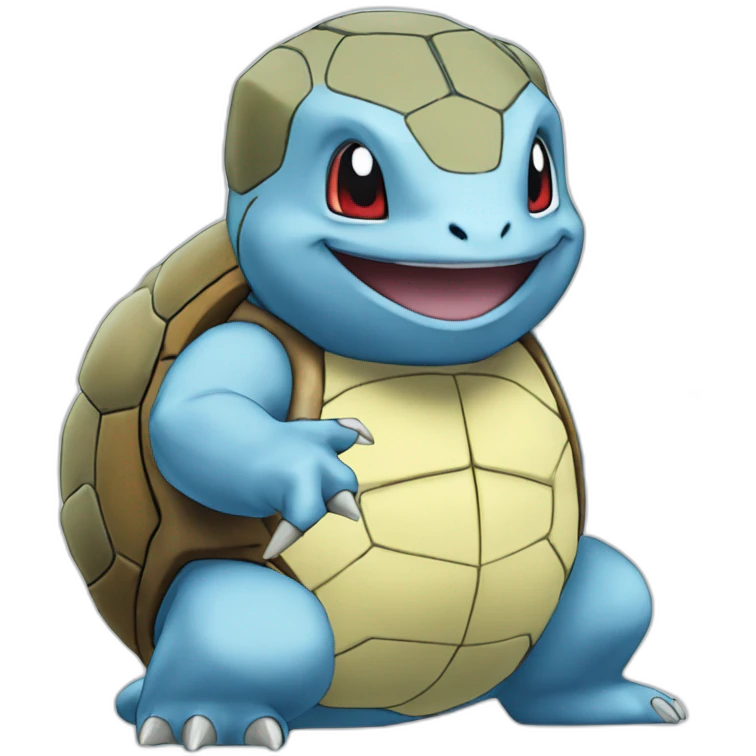 The Pokémon wartortle emoji