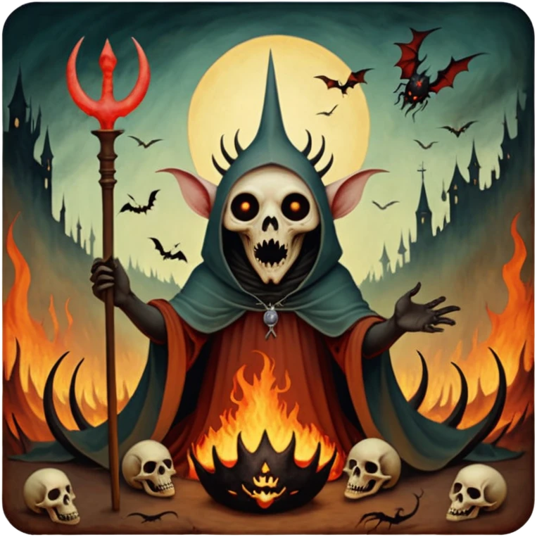 hieronymus bosch phantasmagoric depictions of hell emoji