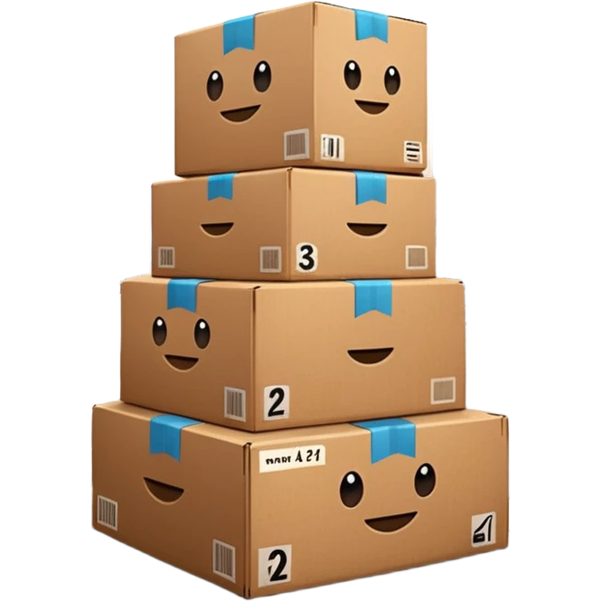 create a realistic emoji showing a express company emoji