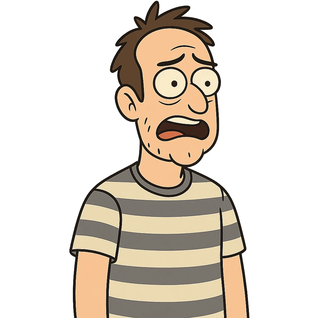 striped t-shirt emoji