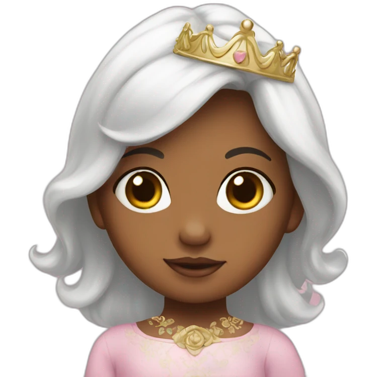 Newborn princess emoji
