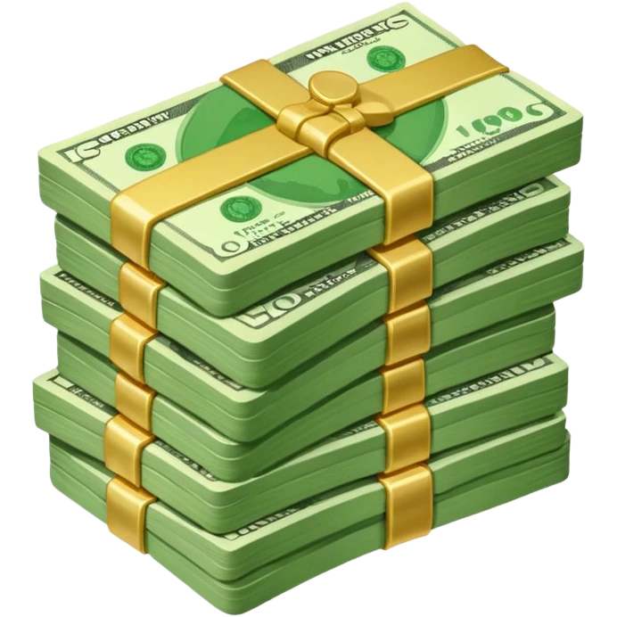 Сделай пачку денег как в GTA San Andreas emoji