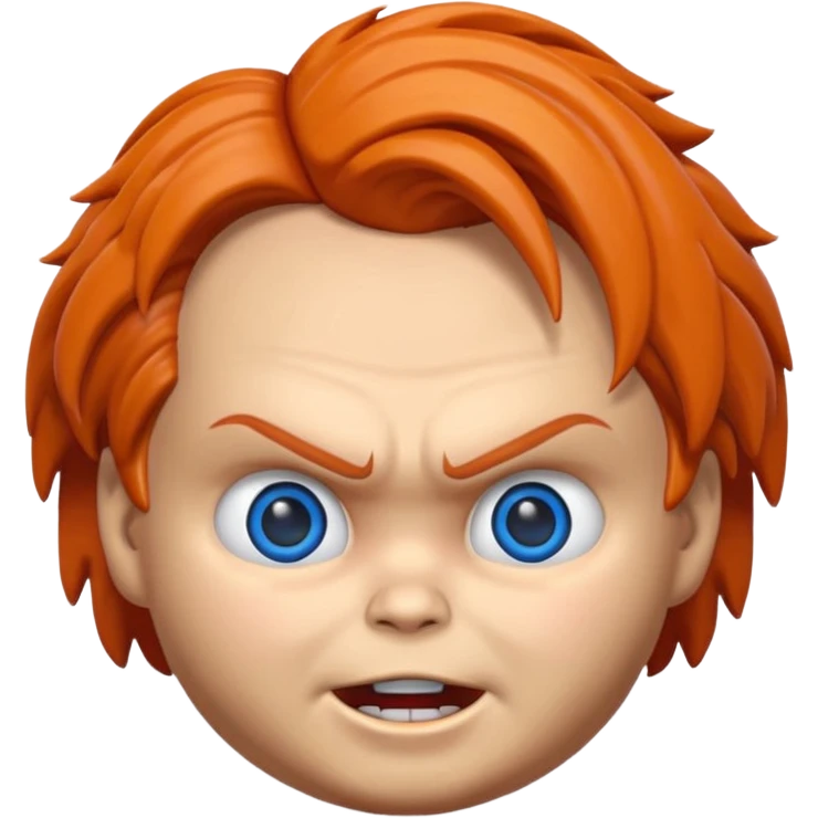 Un emojin de chuky emoji