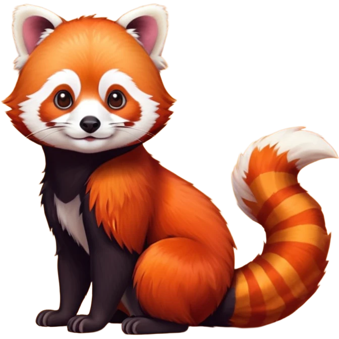 Red panda emoji