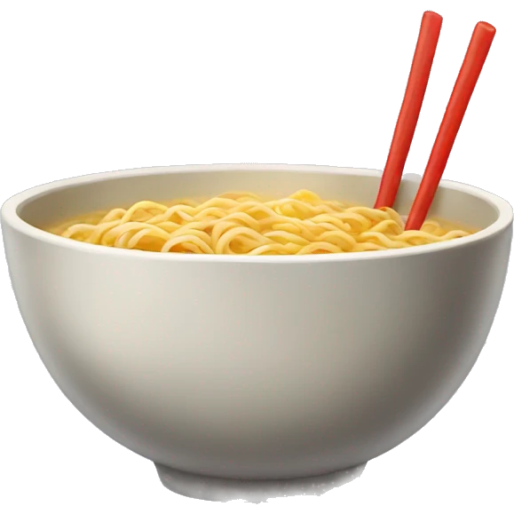 Bowl of ramen  emoji