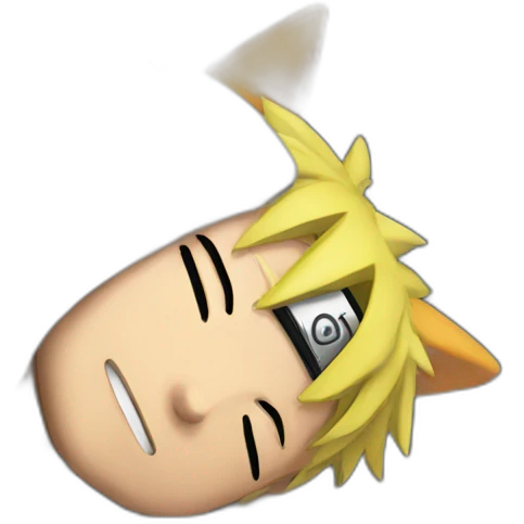 Naruto sleep emoji
