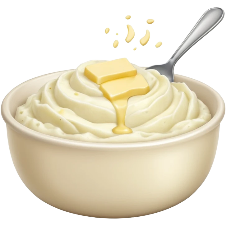 mashed potatoes emoji