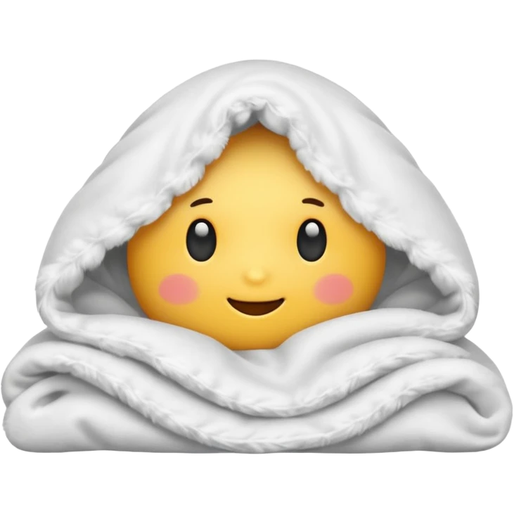 Something under the blanket emoji